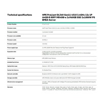 HPE PL DL360g11 4510 (2.4G/12C) 2x32G (P64706) 2x960G (P40498) 2x1000W MR408i-o 8SFF 4x1G Smart Choice