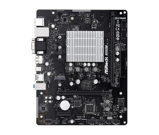 ASRock MB Alder Lake-N N100M, Intel N100, 1xDDR4, 1xDP, 1xHDMI, 1xVGA, mATX