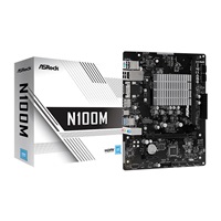 ASRock MB Alder Lake-N N100M, Intel N100, 1xDDR4, 1xDP, 1xHDMI, 1xVGA, mATX