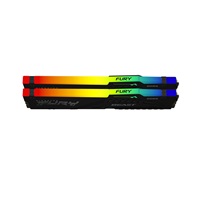 KINGSTON DIMM DDR5 32GB (Kit of 2) 6400MT/s CL32 Non-ECC FURY Beast RGB EXPO, Černá