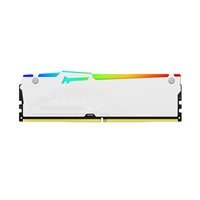 KINGSTON DIMM DDR5 32GB 6400MT/s CL32 Non-ECC FURY Beast RGB EXPO, Bílá