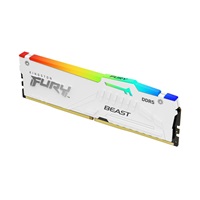 KINGSTON DIMM DDR5 16GB 6800MT/s CL34 Non-ECC FURY Beast RGB EXPO, Bílá