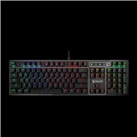 A4tech Bloody Klávesnice B750N, herní klávesnice, mechanická, drátová, Green Switch, CZ/SK, Černá