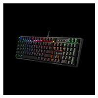 A4tech Bloody Klávesnice B750N, herní klávesnice, mechanická, drátová, Green Switch, CZ/SK, Černá