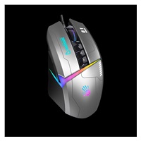 A4tech Bloody Myš W60 Max Activated, podsvícená herní myš, 12000 DPI, USB, Šedá