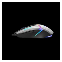A4tech Bloody Myš W60 Max Activated, podsvícená herní myš, 12000 DPI, USB, Šedá