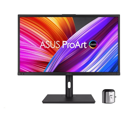 ASUS LCD 27” PA27DCE-K ProArt 3840x2160 4K OLED, 99% DCI-P3, HDR-10,USB-C PD 80W, 3xHDMI, DP, REPRO, Hardware Calibratio