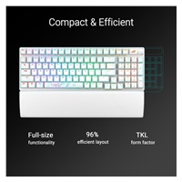 ASUS klávesnice ROG STRIX SCOPE II 96 WL WHITE/NXSW/US/PBT
