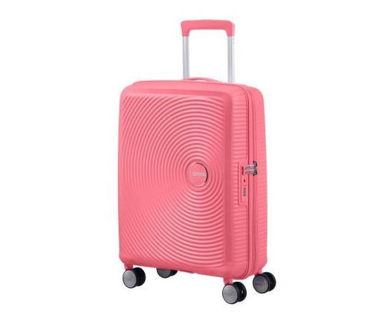 AMERICAN TOURISTER SOUNDBOX SPINNER 55/20 TSA EXP SUN KISSED CORAL
