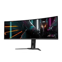 GIGABYTE LCD - 49" Gaming monitor AORUS CO49DQ, OLED, 5120x1440 DQHD 32:9, 144Hz, 1.5M:1, 250cd/m2, 0.03ms, 2xHDMI, 1xDP