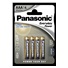 Panasonic Alkalická baterie LR03EPS/4BP Everyday Power (Blistr 4 ks)