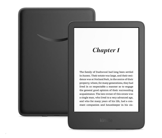 Amazon Kindle Touch (2022) 16GB - 6'' - Černá - s reklamami