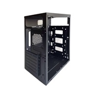 EUROCASE skříň ML N6-500B, Midi Tower, 2x USB 3.0, 2x audio, bez zdroje