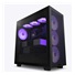 NZXT skříň H7 Flow RGB edition / ATX / 3x 140 mm fan / USB-C / 2x USB / prosklená bočnice / mesh panel / RGB / černá