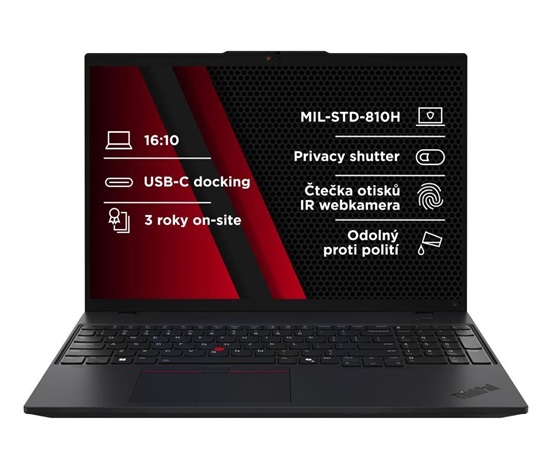 LENOVO NTB ThinkPad L16 AMD G1 - Ryzen7 PRO 7735U,16" WUXGA,16GB,1TBSSD,5MP+IRcam,W11P