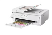 Canon PIXMA TS9551C biela - farebná, MF (tlač, kopírovanie, skenovanie, cloud), obojstranný tlač, USB,LAN,Wi-Fi,Bluetooth