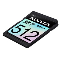 ADATA SDXC karta 512GB Express, PCIe Gen3, UHS-I, C10, V30, (R:800/W:700 MB/s)