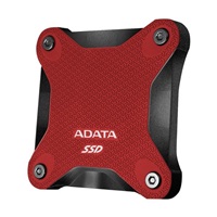 ADATA Externí SSD 512GB SD620, USB Micro-B, USB 3.2 Gen 2, R:520/W:460MB/s, červená