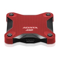 ADATA Externí SSD 1TB SD620, USB Micro-B, USB 3.2 Gen 2, R:520/W:460MB/s, červená