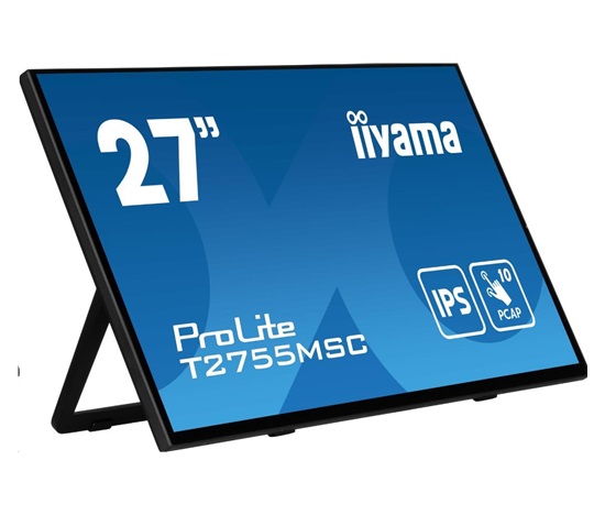 Iiyama ProLite T27XX, 68,6 cm (27''), Projected Capacitive, Full HD, USB, kit (USB), black