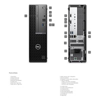 DELL PC OptiPlex 7020 SFF/180W/TPM/i5 14500/8GB/256GB SSD/Integrated/WLAN/vPro/Kb/Mouse/W11 Pro/3Y PS NBD