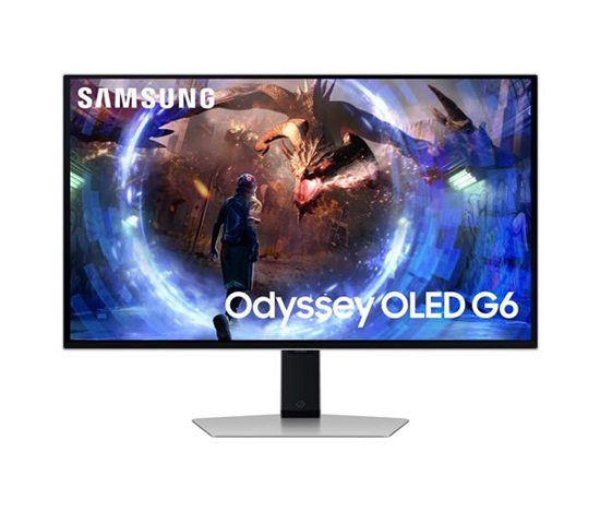 SAMSUNG MT LED LCD 27" Odyssey OLED G6 (G60SD), QD OLED QHD, Rovný, 360Hz, 0,03ms, HDR 10+ Gaming
