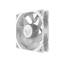 ASUS ventilátor TUF GAMING TR120 ARGB Reverse, 1x120mm, bílá