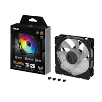 ASUS ventilátor TUF GAMING TR120 ARGB Reverse, 1x120mm, černá
