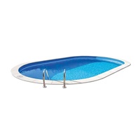 Bazén Planet Pool Exklusiv WHITE/Blue - samotný bazén 600x320x150 cm