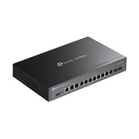 TP-Link ER7412-M2 OMADA VPN router (2xSFP WAN/LAN,2x2,5GbELAN/WAN,8xGbELAN,1xUSB3.0,fanless)