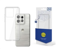 3mk ochranný kryt Clear Case pro Motorola Moto Edge 50 Fusion, čirá