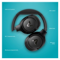LAMAX NoiseComfort2 ANC náhlavní sluchátka s funkcí potlačení hluku