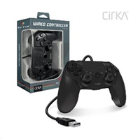 Cirka NuForce Wired Game Controller for PS4/PC/Mac (Black)