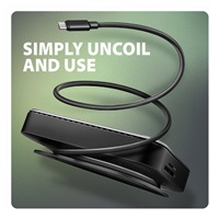 AXAGON HMC-UFO, USB 10Gbps hub, 2x USB-A, USB-C, HDMI 4k/60, RJ-45, M.2 slot, SD/mSD, audio, PD 100W, kábel USB-C 65cm