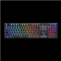 A4tech Bloody Podsvícená mechanická herní klávesnice S510R, Blue Switch, Pudding, USB, CZ, černá