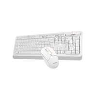 A4tech Set klávesnice+myš FG1012, Bezdrátový, US, bílá