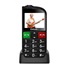 EVOLVEO Mobilní telefon pro seniory s nabíjecím stojánkem EasyPhone FL, černá