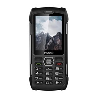EVOLVEO StrongPhone H1, vodotěsný odolný Dual SIM telefon, černo-šedá
