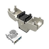 Solarix Samořezný keystone CAT5E STP SXKJ-5E-STP-RAL-SA, RAL FIT moduly, GROUND LOCK