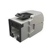 Solarix Samořezný keystone CAT6A STP SXKJ-10G-STP-RAL-SA, RAL FIT moduly, GROUND LOCK, Component Level a 4PPoE