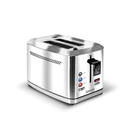 Salente ToastMax topinkovač s digitálním displejem, nerezová