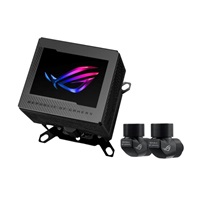 ASUS vodní blok CPU ROG RYUJIN III WB, 3.5" LCD displej, černá