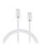 CONNECT IT Wirez USB-C -> USB-C, 60 W, 1m, bílá