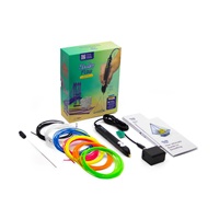 3Doodler 3D pero FLOW + 8 PLA náplní a 3D šablona