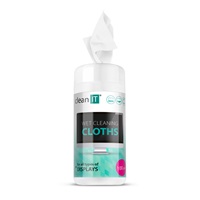CLEAN IT Vlhčené čisticí utěrky na obrazovky 100 ks