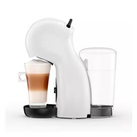 DeLonghi EDG110.WB Piccolo XS Nescafé Dolce Gusto kapslový kávovar, 1400 W, automatické vypnutí, bílá