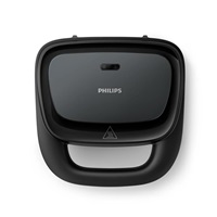 Philips HD2330/90 toustovač, 750 W, kontrolka, přepínač, snadné čištění, černá