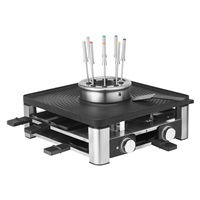 WMF Lumero Gourmet Station 3v1 raclette gril, 1800 W, fondue, nastavitelný termostat