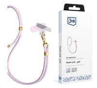 3mk EasyClip Elite Powder Pink (gold)