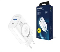 3mk síťová nabíječka HARDY Charger PD 2in1 33W pro Apple